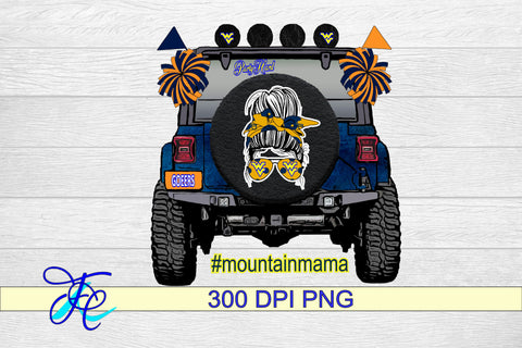 Mountainmama Jeep - Sublimation Sublimation Family Creations 