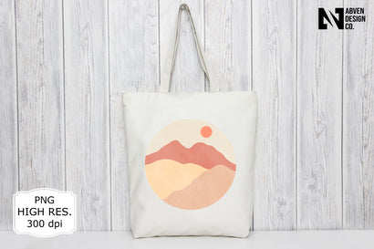 Mountains in the Desert PNG Sublimation Sublimation Abven Graphics 