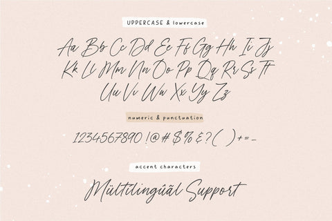 Mountshield Modern Handwritten Font Font Letterative 
