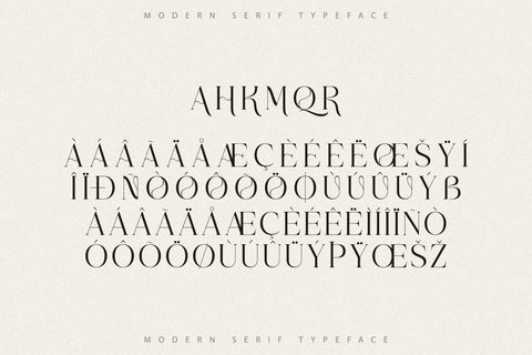 MOURGEN Typeface Font Storytype Studio 