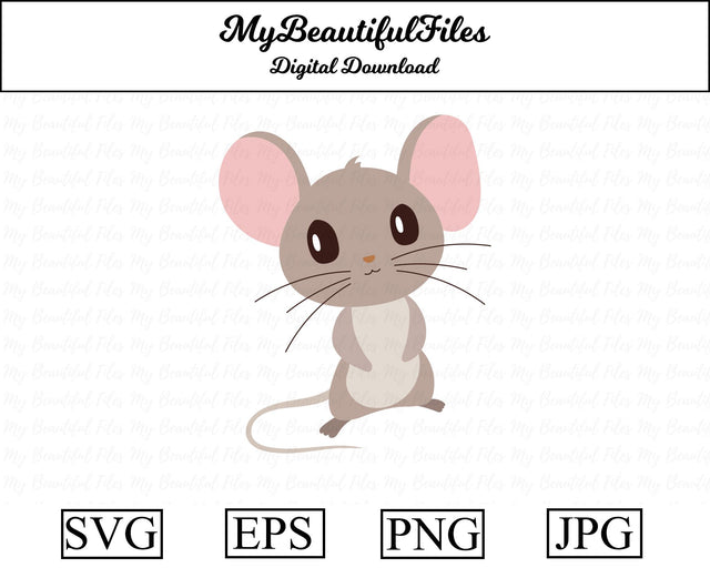 Mouse - Animal SVG MyBeautifulFiles 