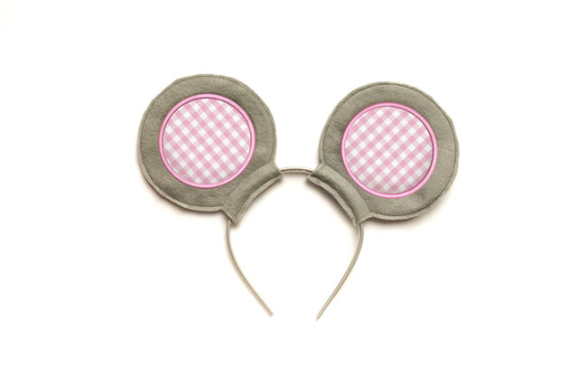 Mouse Costume Ears ITH Headband Slider Applique Embroidery Embroidery/Applique Designed by Geeks 