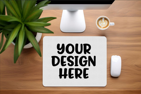 Mouse Pad Mockup | Mousepad Mockup on Desk Mock Up Photo Stacy's Digital Designs 