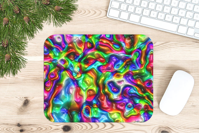 Mouse Pad PNG Abstract Glossy Multicolor Gels Sublimation Sublimation oyonnidesign 