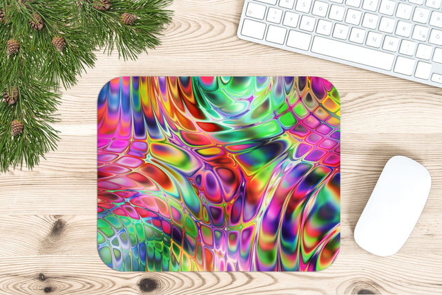 Mouse Pad PNG Abstract Wavy Liquid Sublimation Design Sublimation oyonnidesign 