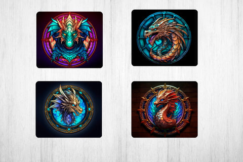 Mouse Pad Sublimation Design. Dragon Sublimation. Dragon PNG Sublimation Samaha Design 