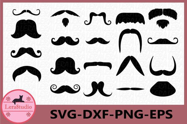 Moustache Svg SVG Lerastudio 