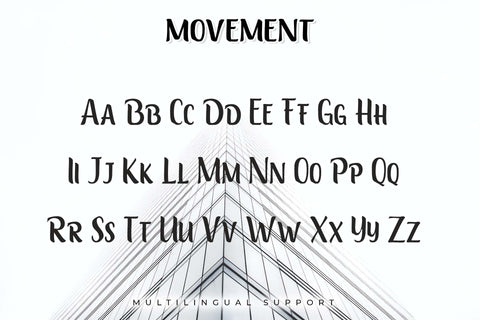 Movement Font love script 