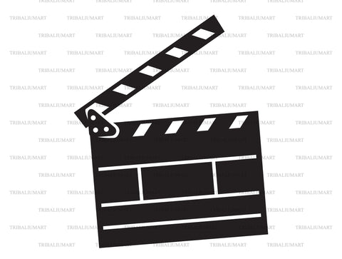 Movie Clapper Royalty Free Stock SVG Vector and Clip Art