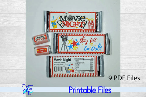 Movie Night Bundle SVG Family Creations 