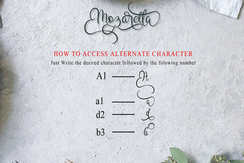 Mozarella Font love script 