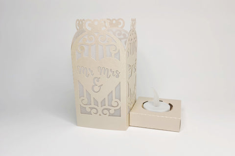 Mr and Mrs lantern svg | Wedding table decor SVG CuttingLineStore 