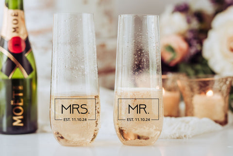 Mr and Mrs Shirts SVG | PNG | EPS | DXF SVG Partypantaloons 