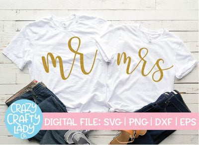 Mr and Mrs SVG Crazy Crafty Lady Co. 