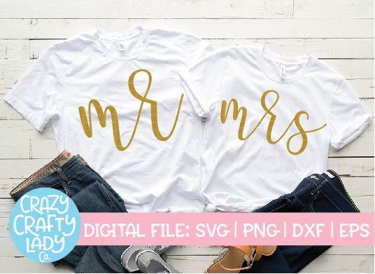 Mr and Mrs SVG Crazy Crafty Lady Co. 