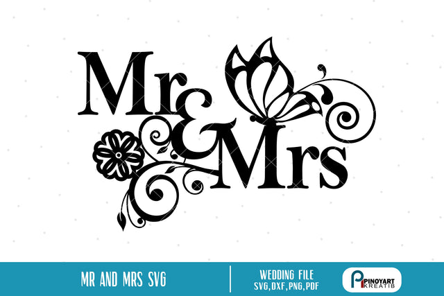 Mr and Mrs Svg SVG Pinoyart Kreatib 