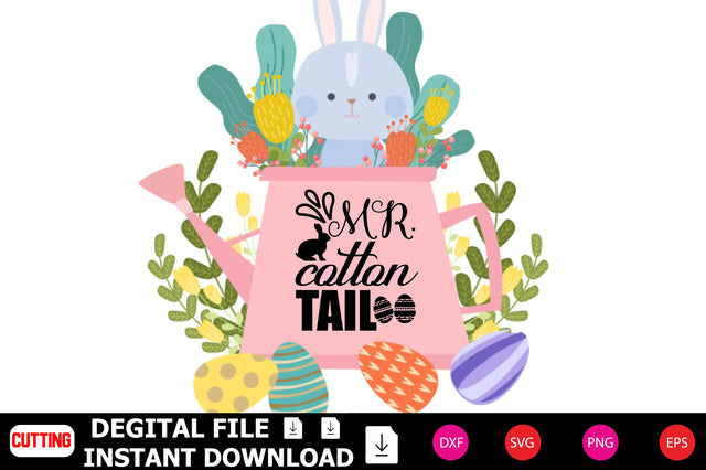 Mr. Cotton Tail SVG Shahin alam 