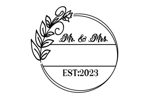 Mr & mrs bailey SVG Design SVG Regulrcrative 