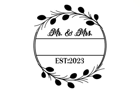 Mr & mrs harrison SVG Design SVG Regulrcrative 