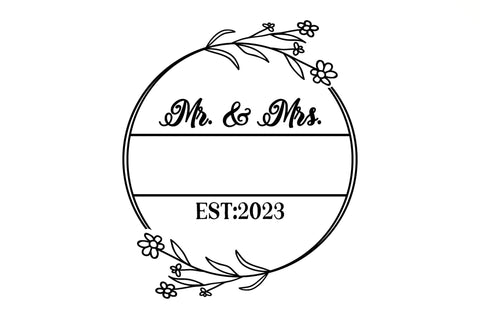 Mr & mrs miller SVG Design SVG Regulrcrative 