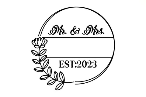 Mr & mrs smith SVG Design SVG Regulrcrative 