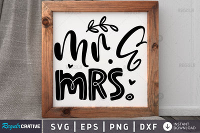 Mr.& mrs SVG SVG Regulrcrative 
