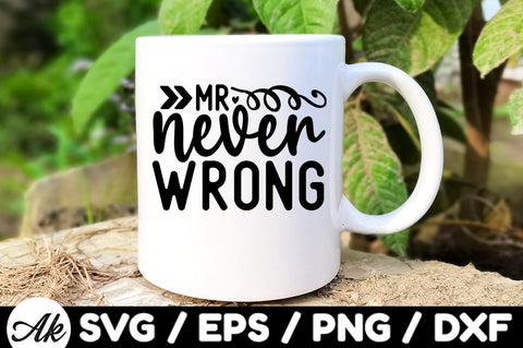 Mr. never wrong svg SVG akazaddesign 