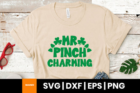 Mr Pinch Charming St Patrick's day svg quote SVG Maumo Designs 
