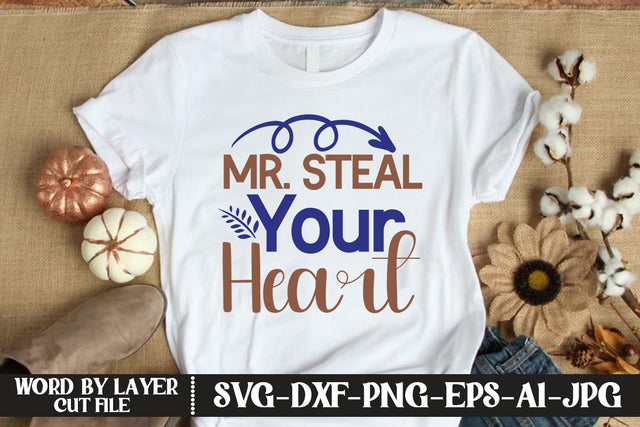 Mr. Steal Your Heart SVG CUT FILE SVG MStudio 