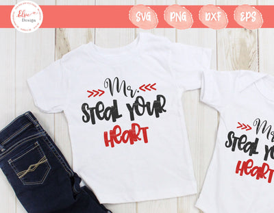 Mr. Steal Your Heart - SVG, PNG, DXF, EPS SVG Elsie Loves Design 