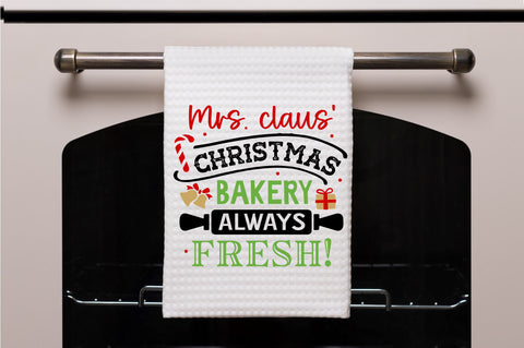 Mrs claus christmas bakery always SVG Design SVG Regulrcrative 