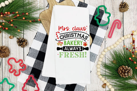 Mrs claus christmas bakery always SVG Design SVG Regulrcrative 