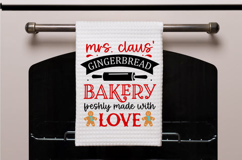 Mrs claus gingerbread bakery freshly SVG Design SVG Regulrcrative 