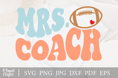 Mrs coach svg, coach's wife svg, football coach svg, soccer coach svg, tennis coach svg, baseball coach svg, softball coach svg, volleyball SVG Fauz 