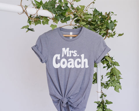 Mrs Coach svg, cricut ,png sublimation, pdf ,mirrored womens quote ,Baseball ,Softball, football ,soccer, design for transfers screen print, commercial use SVG Fauz 