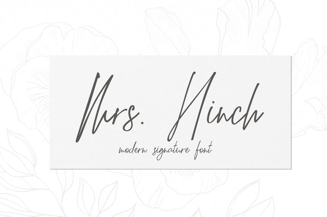 Mrs. Hinch Font Sunday Nomad 