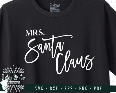 Mrs. Santa Claus SVG Files | Christmas | Holidays | Winter SVG (744273814) SVG Ivan & Co. Designs 