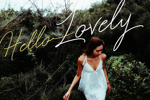 Ms. Jollie Signature Font Fadeline Std. 