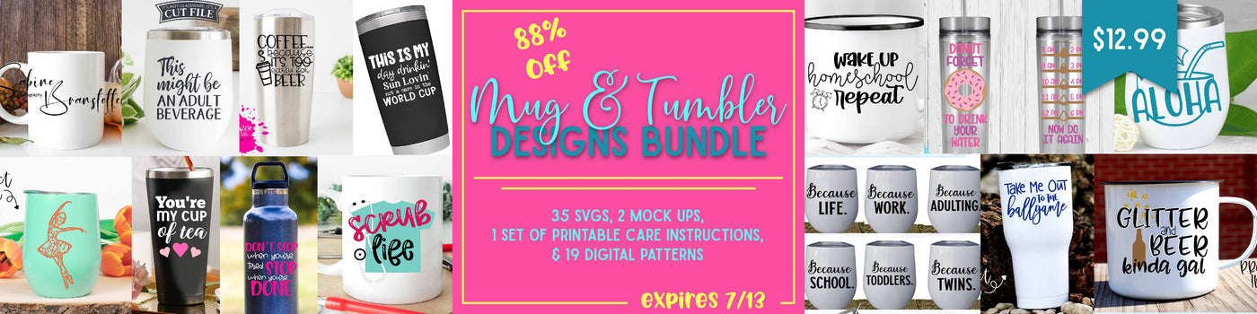 Mug and Tumbler Designs Bundle