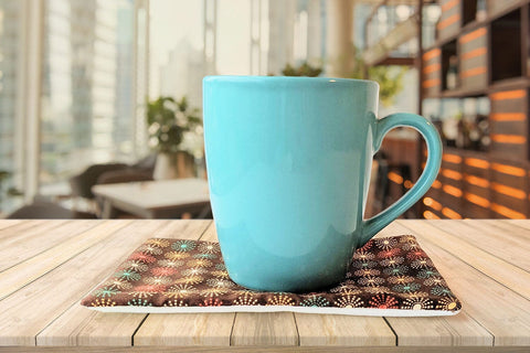 Mug Rug Coaster Square or Rectangle ITH Applique Embroidery Embroidery/Applique DESIGNS Risa Rocks It 