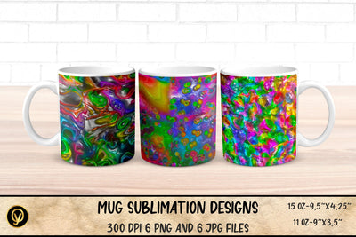 Mug Sublimation Designs , Abstract Geometric Texture Mug Sublimation oyonnidesign 