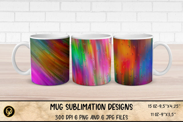 Mug Sublimation Designs ,Abstract Gradient Mugs Sublimation Bundle Sublimation oyonnidesign 