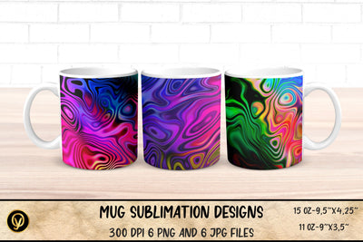 Mug Sublimation Designs ,Abstract Liquid Mugs Sublimation Sublimation oyonnidesign 