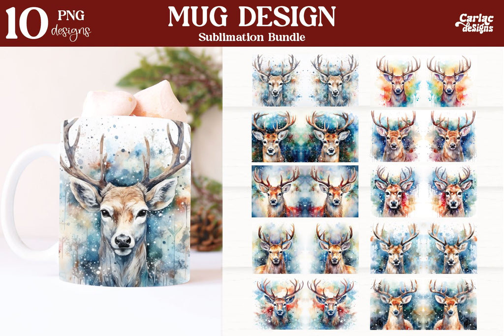 Mug Sublimation Wrap Bundle - So Fontsy
