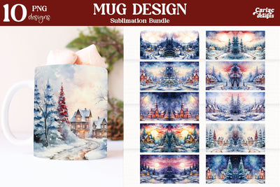 Mug Sublimation Wrap Bundle Sublimation Carla C Designs 