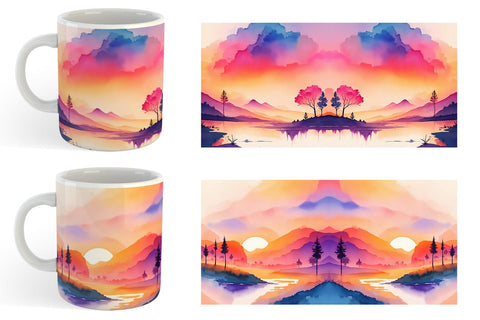 Mug Wrap | Sublimation Coffee Cup SVG artnoy 