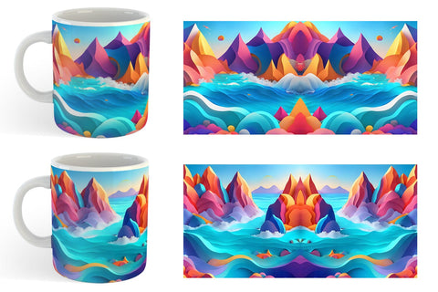 Mug Wrap | Sublimation Coffee Cup SVG artnoy 