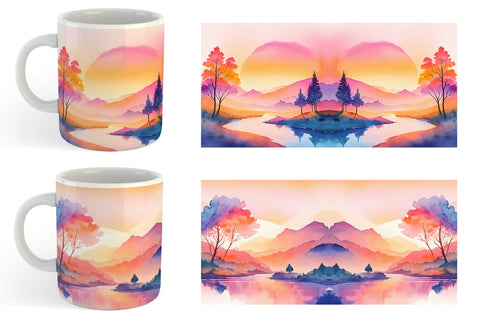 Mug Wrap | Sublimation Coffee Cup SVG artnoy 