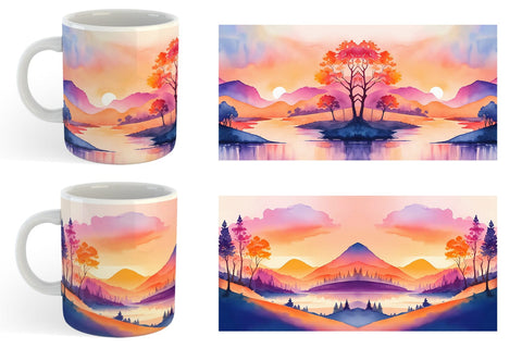 Mug Wrap | Sublimation Coffee Cup SVG artnoy 
