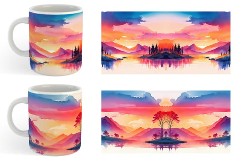 Mug Wrap | Sublimation Coffee Cup SVG artnoy 